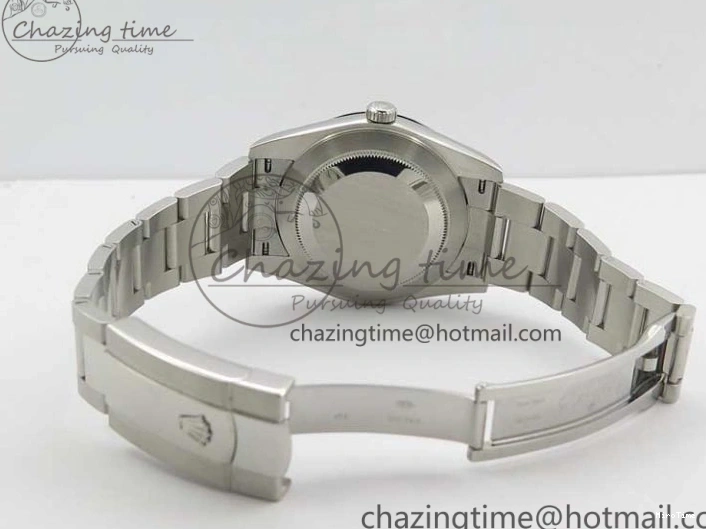 MiroTime 0125 Sporty DateJust 126334 SS Noob 1:1 904L Best Edition Blue Dial Diamond on Oyster Bracelet A 3164